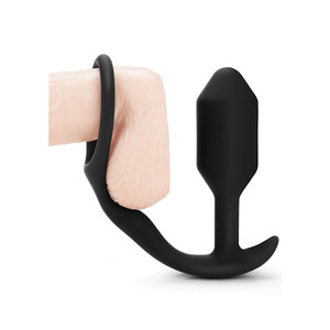 B-Vibe - Snug & Tug Prostaat Massager Met Penisring Anale Speeltjes